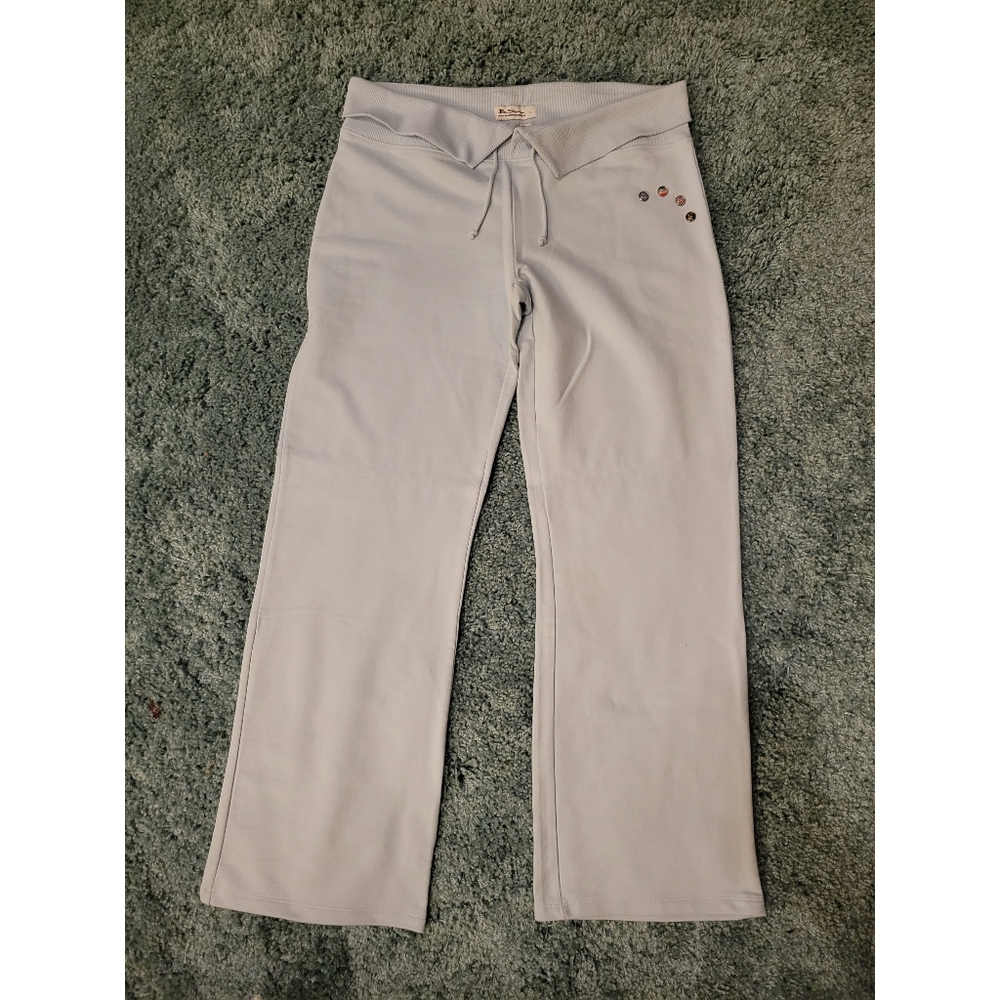 Ben Sherman Light Blue Drawstring Sweats Size Large
